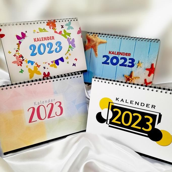 

Kalender 2023 Kalender Meja Aesthetic Eksklusif Kualitas Premium