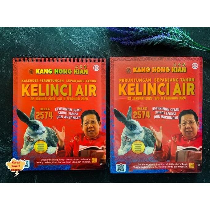 

Buku Dan Kalender Peruntungan Kelinci Air (Imlek 2574) - Kang Hong Kia Kualitas Premium