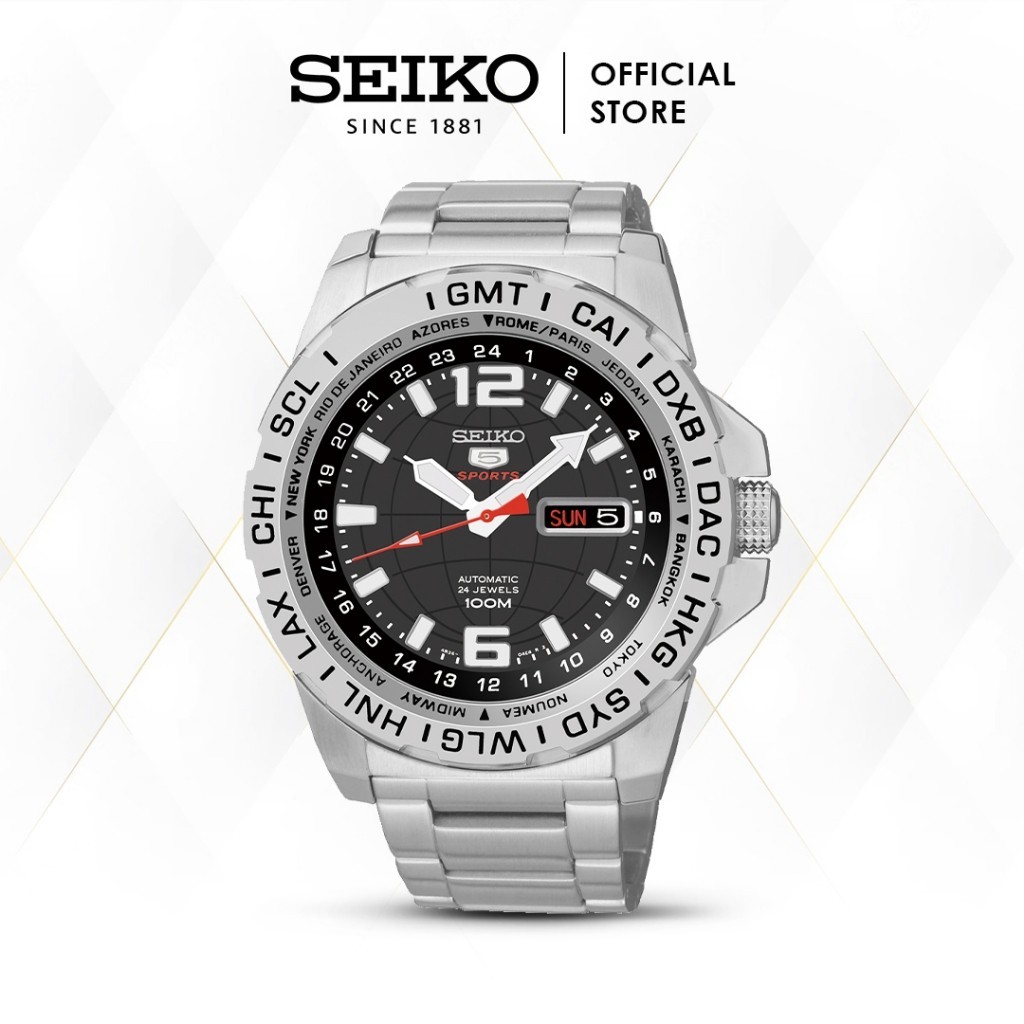 Jam Tangan Pria Seiko 5 Sports SRP683K1 Automatic 24 Jewels 100M SRP683 Original