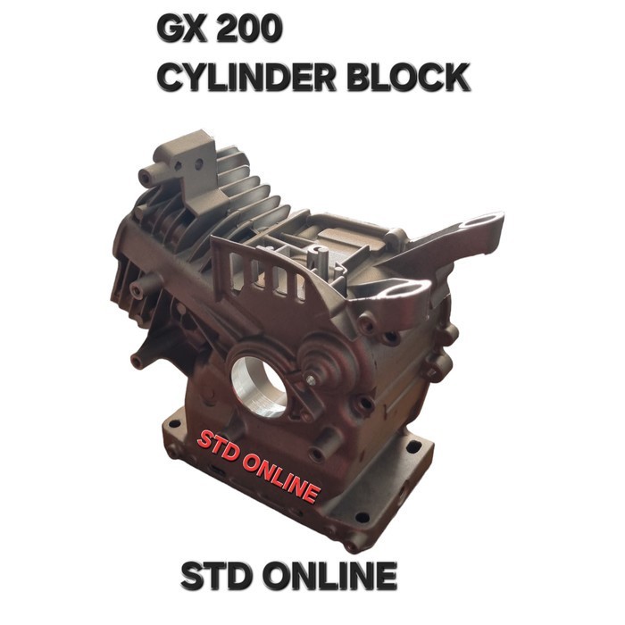 Gx 200 cylinder blok Boring /Block Crankcase Mesin honda Gx 200