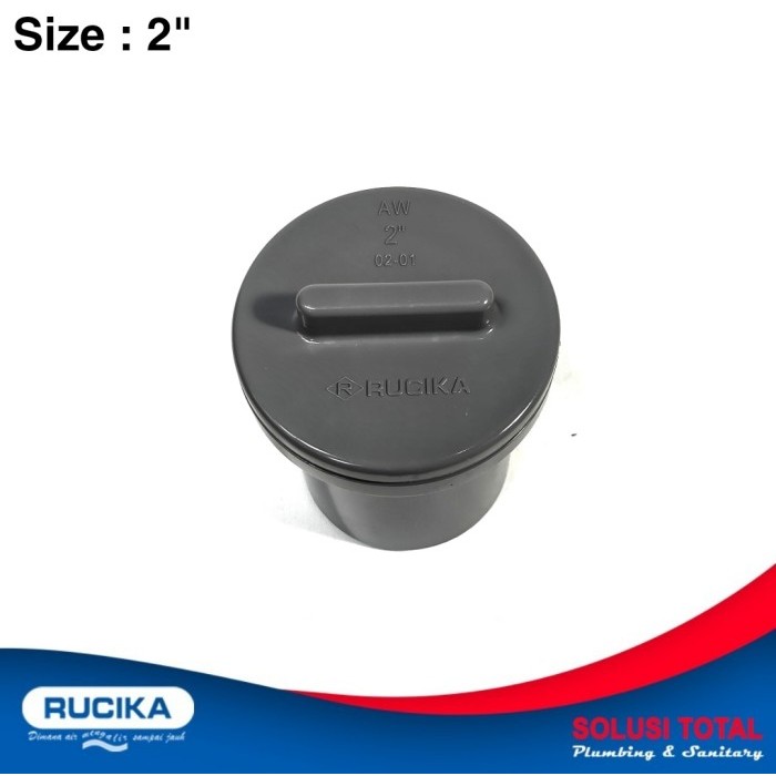 Clean Out AW 2 Inch CO Tutup Septic Tank 2" Rucika