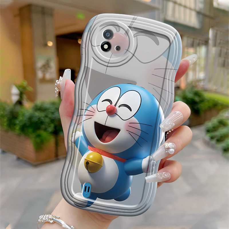 Casing Hp Untuk Realme C20 C20A C11 2021 Case Softcase Casing merokok Dingdang kucing HP Kesing tren
