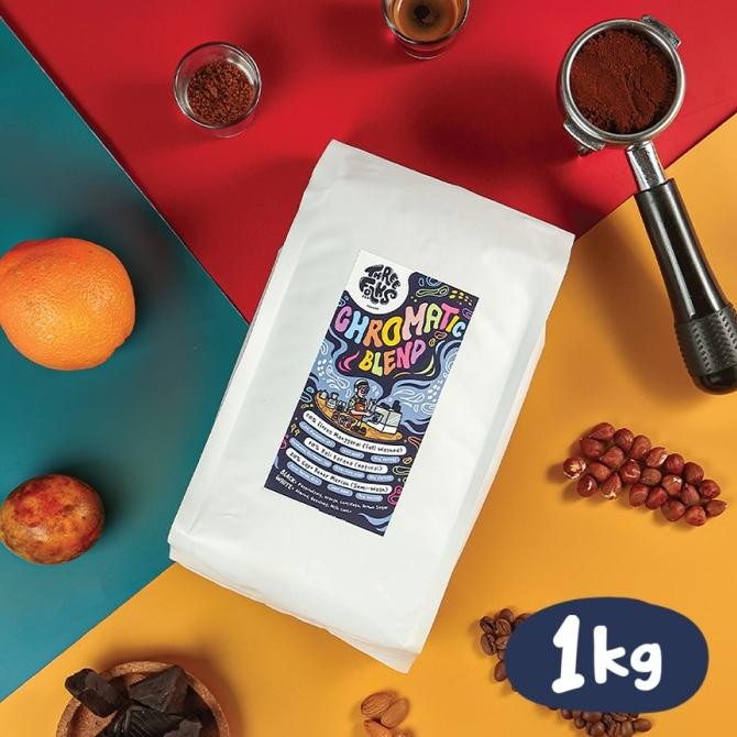 

Kopi Arabika Espresso Chromatic Blend Three Folks 1 Kg