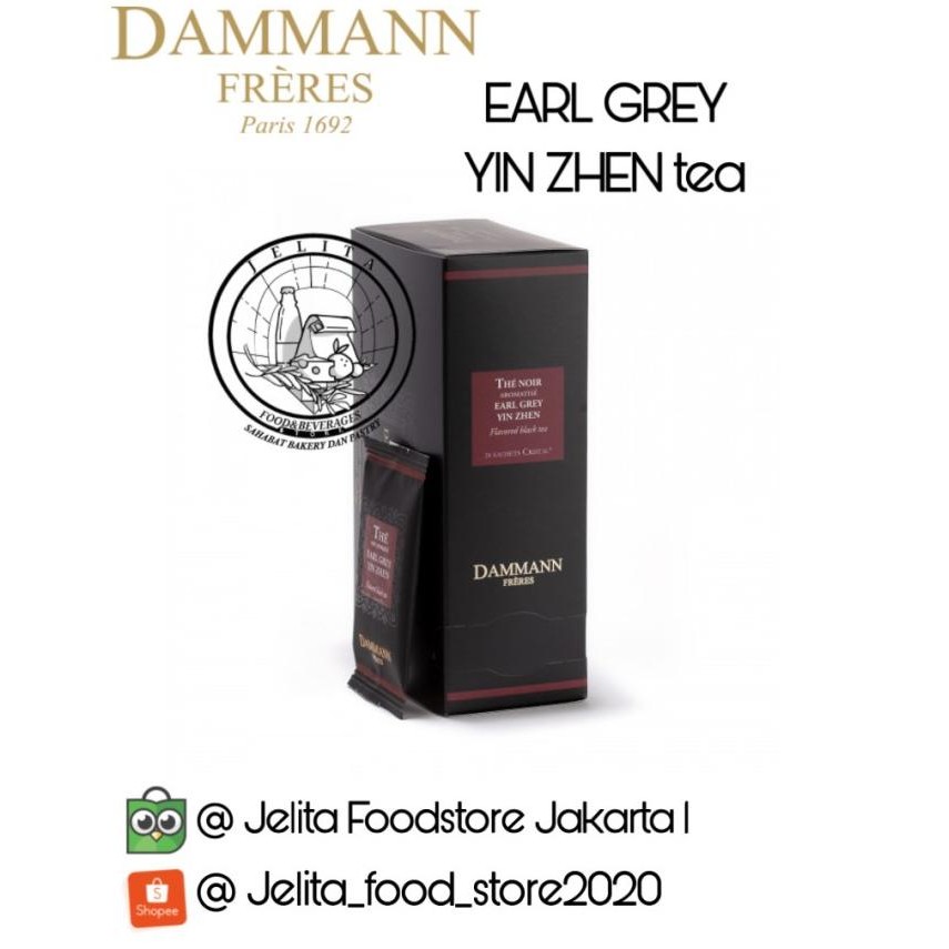 

Dammann Black Tea Earl Grey Yin Zhen Box Of 24Pcs (Dam4972)