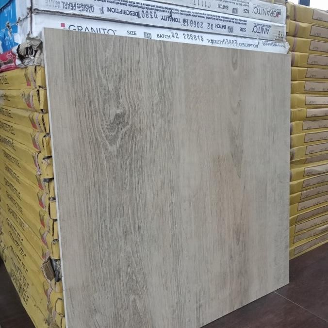 granit 60x60 lantai motif kayu indogres hazel white H24C