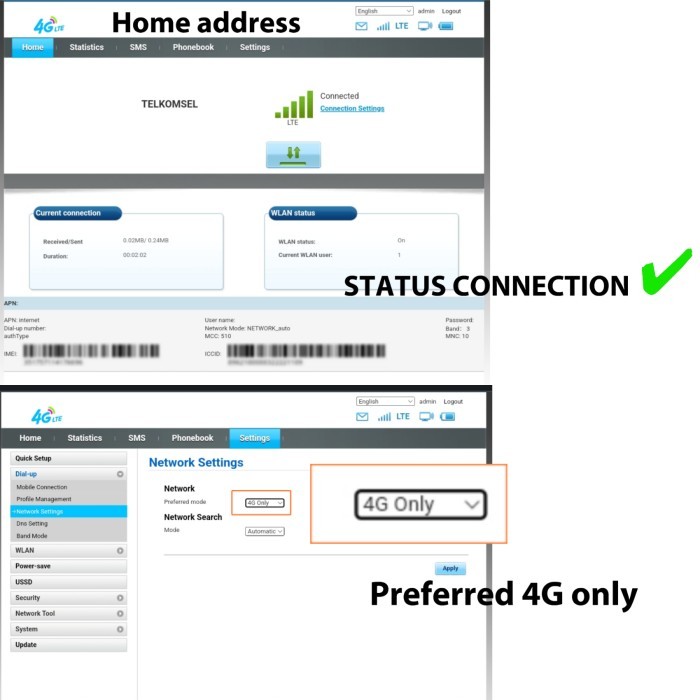 TERBARU Mifi Modem Wifi E5576 4G LTE Unlock All Operator Support BYPASS