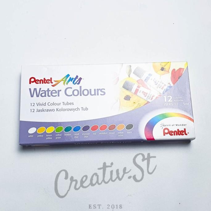 

Cat Air Pentel Water Color 12 Warna Original Dan Terpercaya