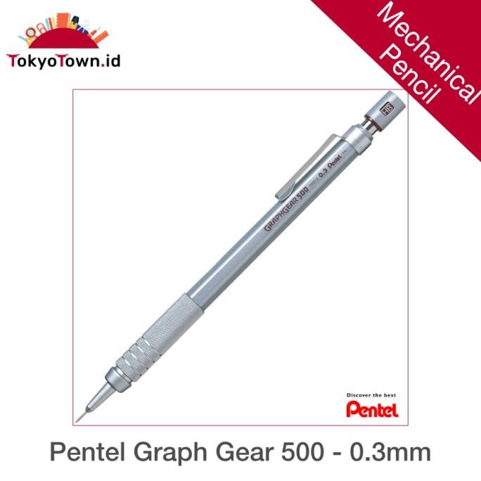 

Pentel Graph Gear 500 Mechanical Drafting Pencil Original Dan Terpercaya