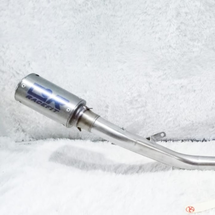 {Bekas} SALE Knalpot Racefit titanium full sistem ZX25R white Limited