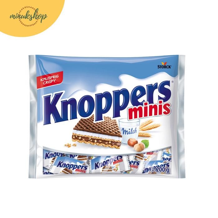 

Knoppers Wafer Minis Snack Import 192 Gram Kualitas Terbaik