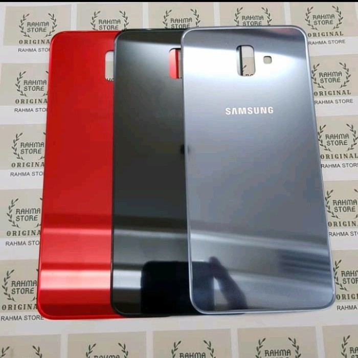 BACKDOOR ORIGINAL SAMSUNG J6+ J6 PLUS BACKCOVER TUTUP BATERAI