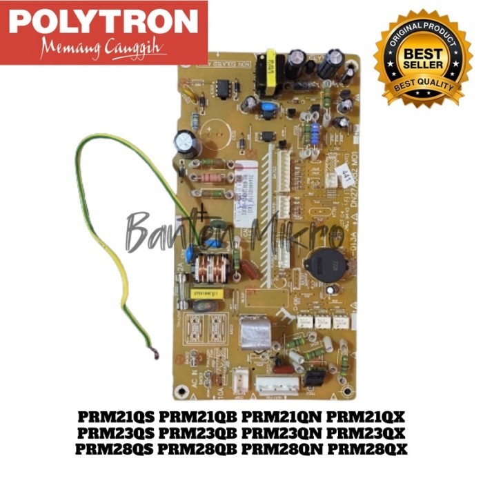 MODUL KULKAS POLYTRON 2 PINTU BELLEZA 3 TYPE PRM21QX PRM23QB PRM28QX
