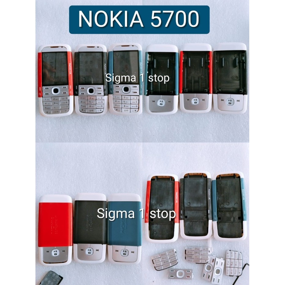 CASING NOKIA 5700 + TULANG HOUSING CASE KESING NOKIA JADUL 5700