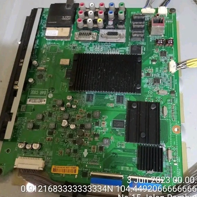 MB - MAINBOARD - MOTHERBOARD - MESIN TV LCD LED LG 42LE5500-TA