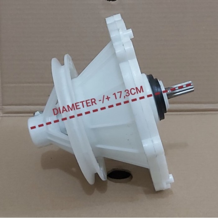WP700N GEARBOX GIRBOK Mesin Cuci LG 2 Tabung pully Dua WP 700N