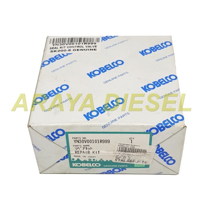 READY SEAL KIT CONTROL VALVE KOBELCO SK-200-8 #KOBELCO GENUINE