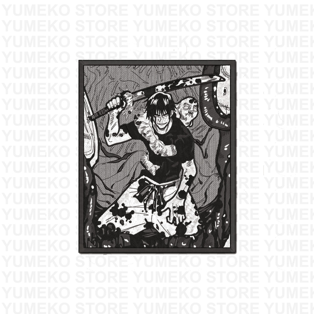 Kaos Bordir Anime - Toji Fushiguro | Jujutsu Kaisen