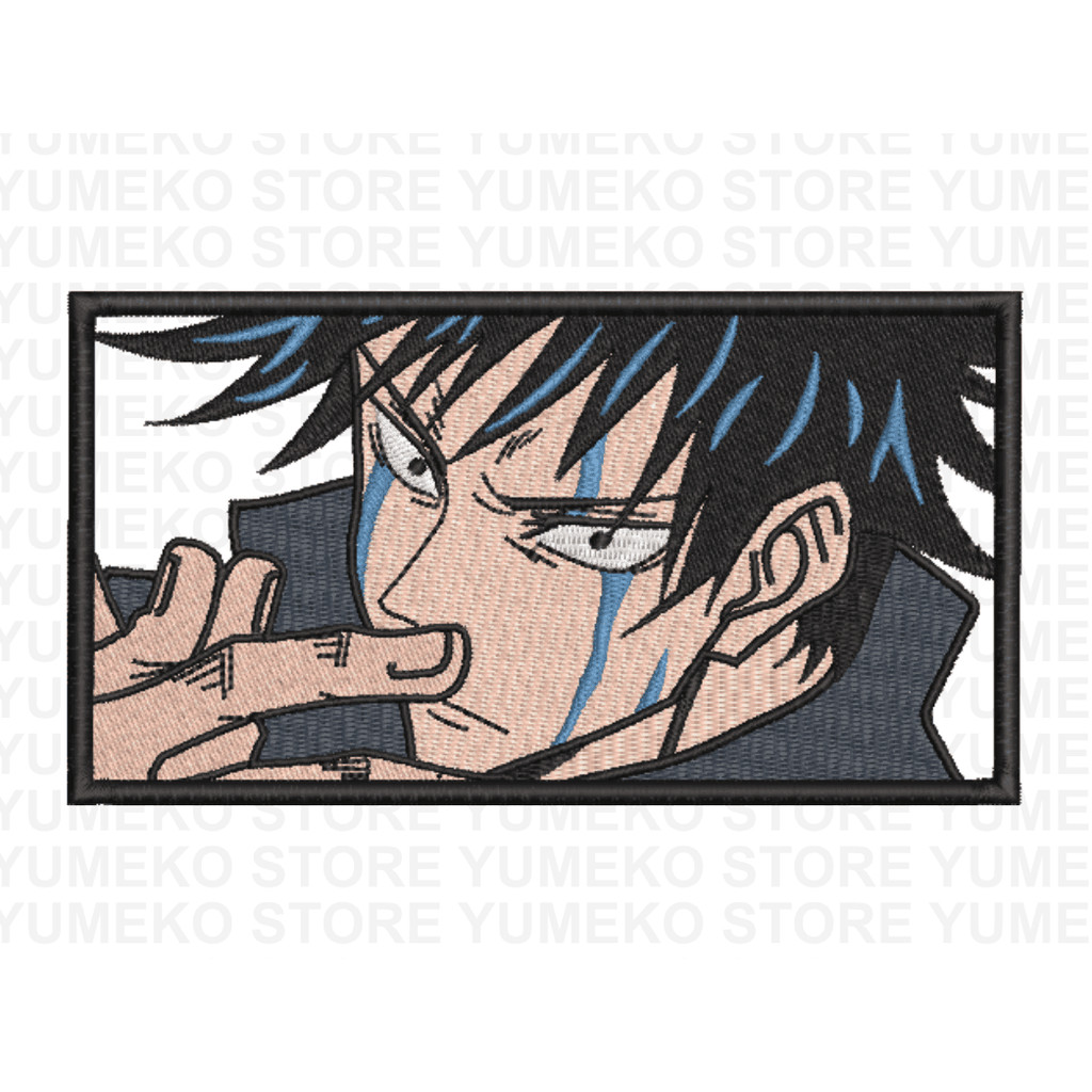 Kaos Bordir Anime - Megumi Fushiguro | Jujutsu Kaisen