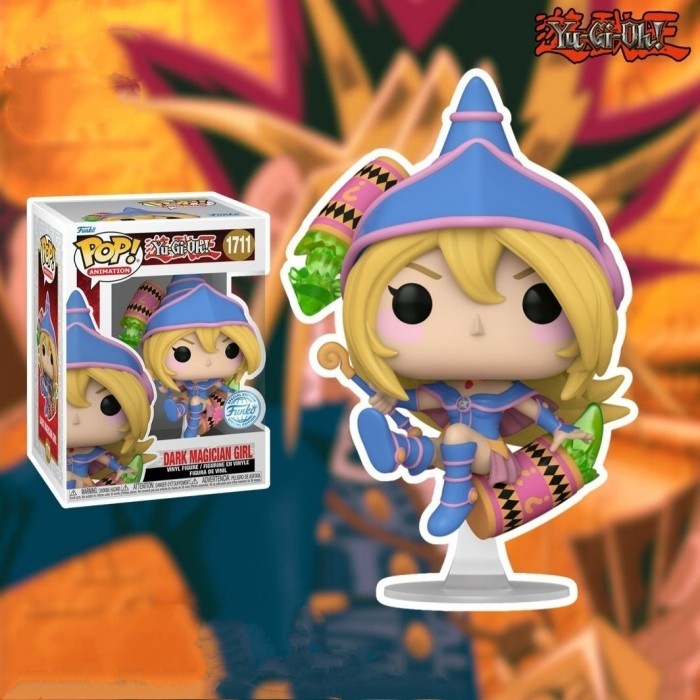 ORIGINAL Funko Pop Dark Magician Girl Magic Cylinder Yu-Gi-Oh Yugioh
