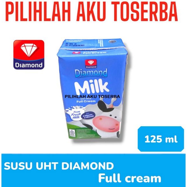 

Susu Diamond Uht Full Cream Ni 125 Ml - ( Harga 1 Dus Isi 40 )