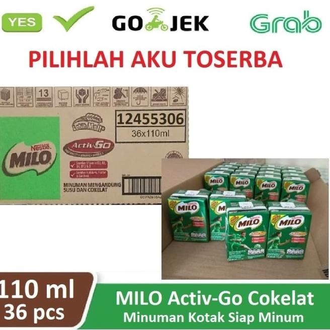 

Susu Lo Kotak Coklat Go Uht - 110 Ml (1 Dus Isi 36 Kotak)