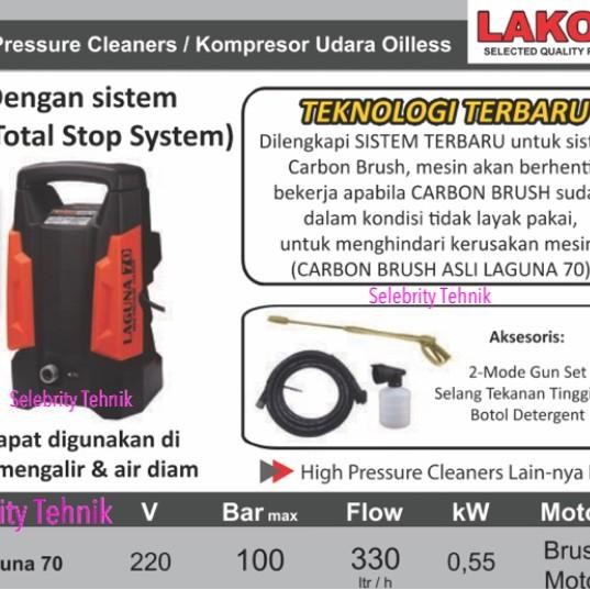 Jet Cleaner / Alat Cuci Mobil Dan Motor Laguna 70 Lakoni