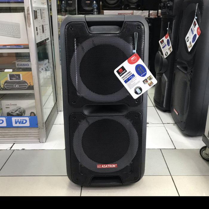 SPEAKER PORTABLE ASATRON CHAMPION 2X10IN