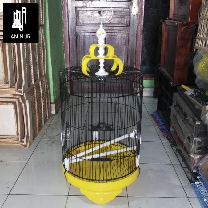 KANDANG BURUNG BESI JALAK UKURAN JUMBO - SANGKAR BURUNG GT