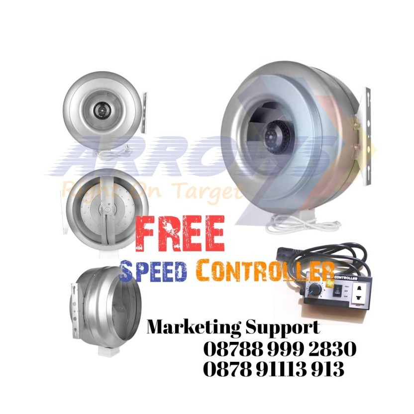 newstok Blower 10 inch Booster Fan Inline Fan Duct Inline Exhaust Fan inline