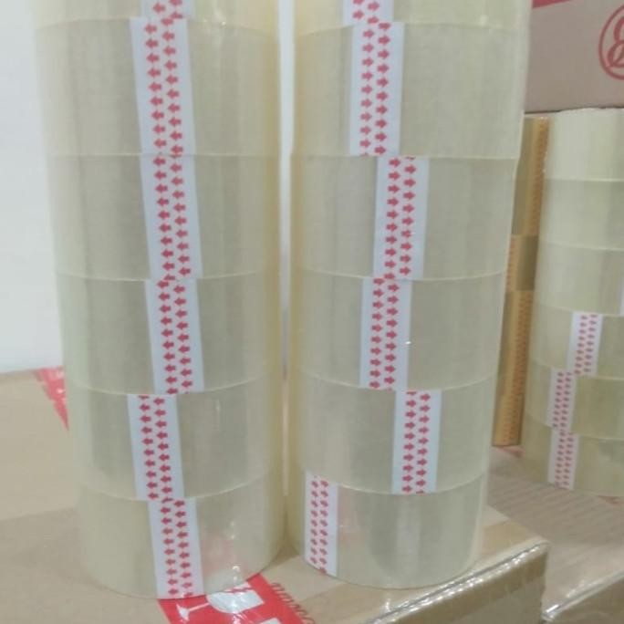 

TERBARU - Lakban Bening 2 inch 90 Yard BC kualitas daimaru 1 DUS