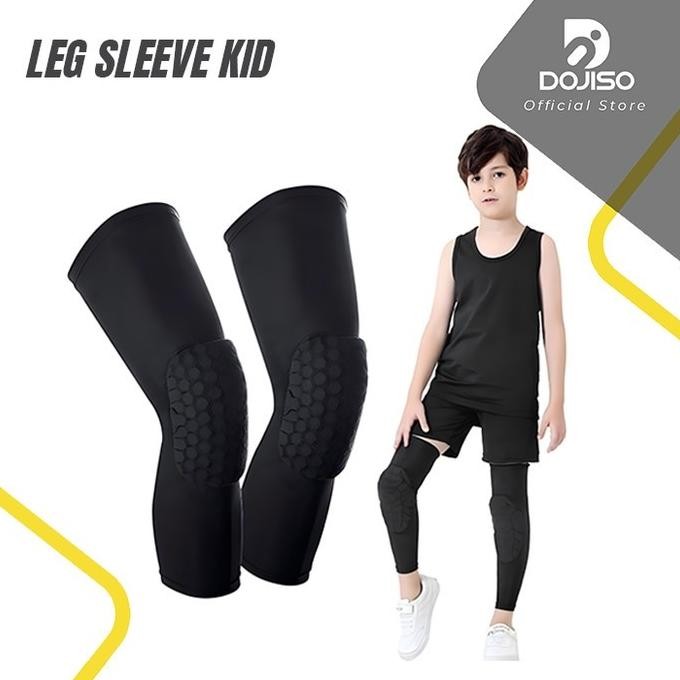 Limited Leg Sleve Deker Decker Bantalan Pelindung Lutut Kaki Anak Sport Basket