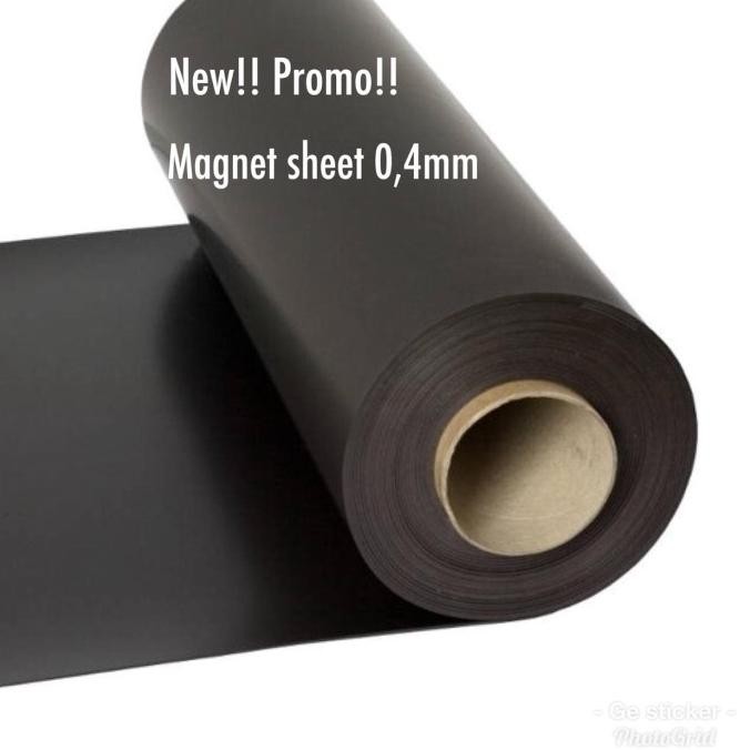 

NEW!! PROMO!! STICKER / STIKER MAGNET SHEET BLACK 0.4mm (60cmx100cm)