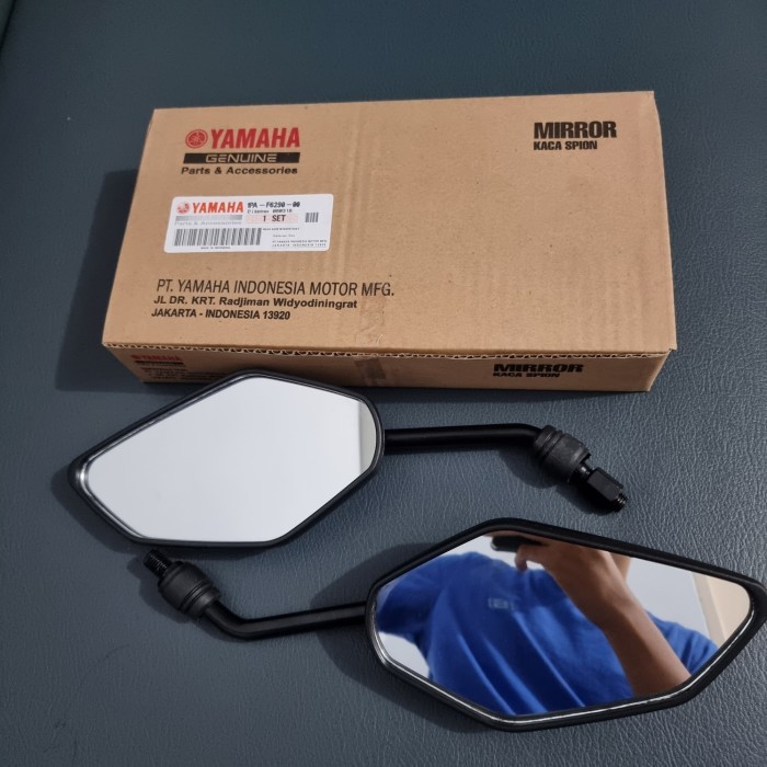 Kaca Spion 2PC Mio M3 J Soul GT 125 Xeon Aerox 155 Ori Asli Yamaha 1PA
