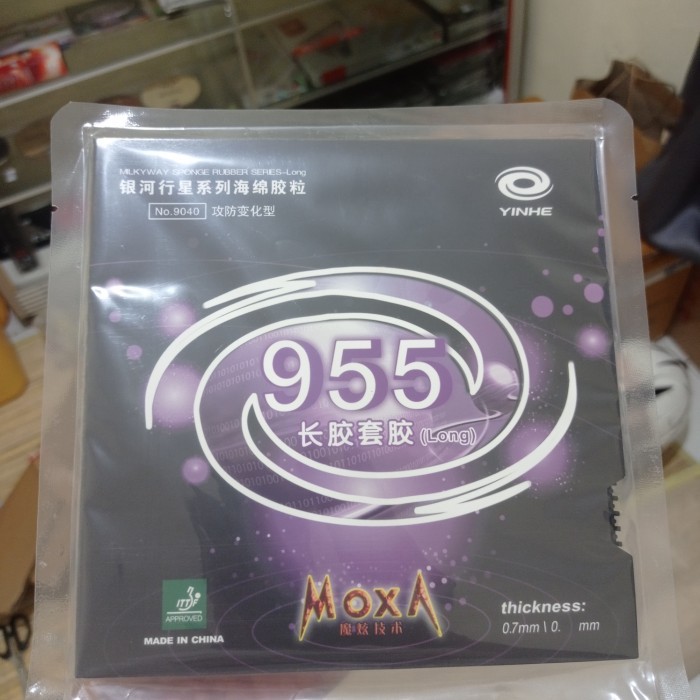 Karet Tenis Meja Yinhe 955 Bintik Panjang Original