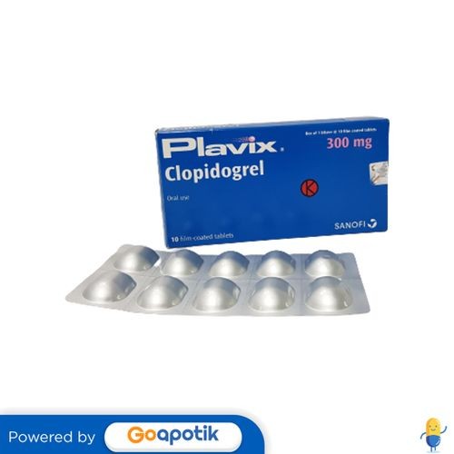 PLAVIX 300 MG BOX 10 TABLET