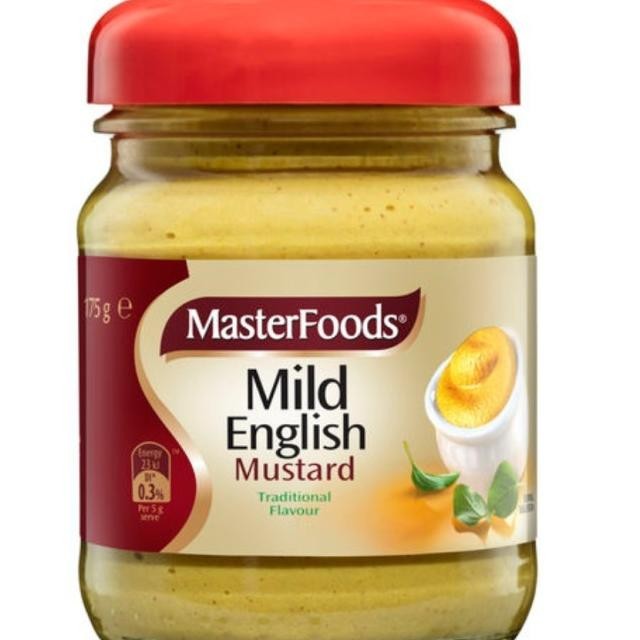 

Masterfoods English Ld Mustard 175Gr