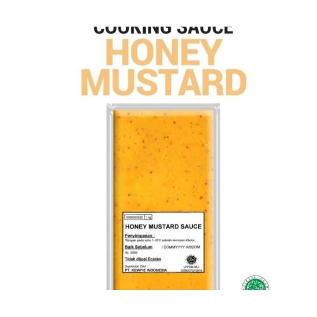 

Kewpie Honey Mustard Sauce 1Kg | Saus Madu Mustard