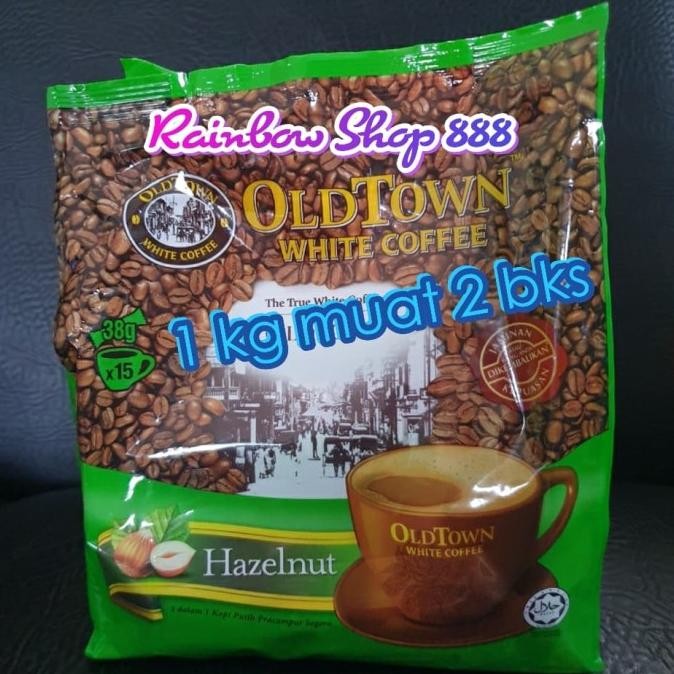 

Old Town White Coffee 3 In 1 Hazelnut Kopi Malaysia