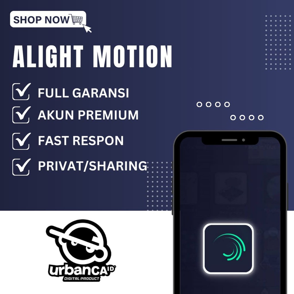 Alight Motion Premium Pro 1 Tahun Full Garansi (Proses Tercepat Buka 24 Jam)