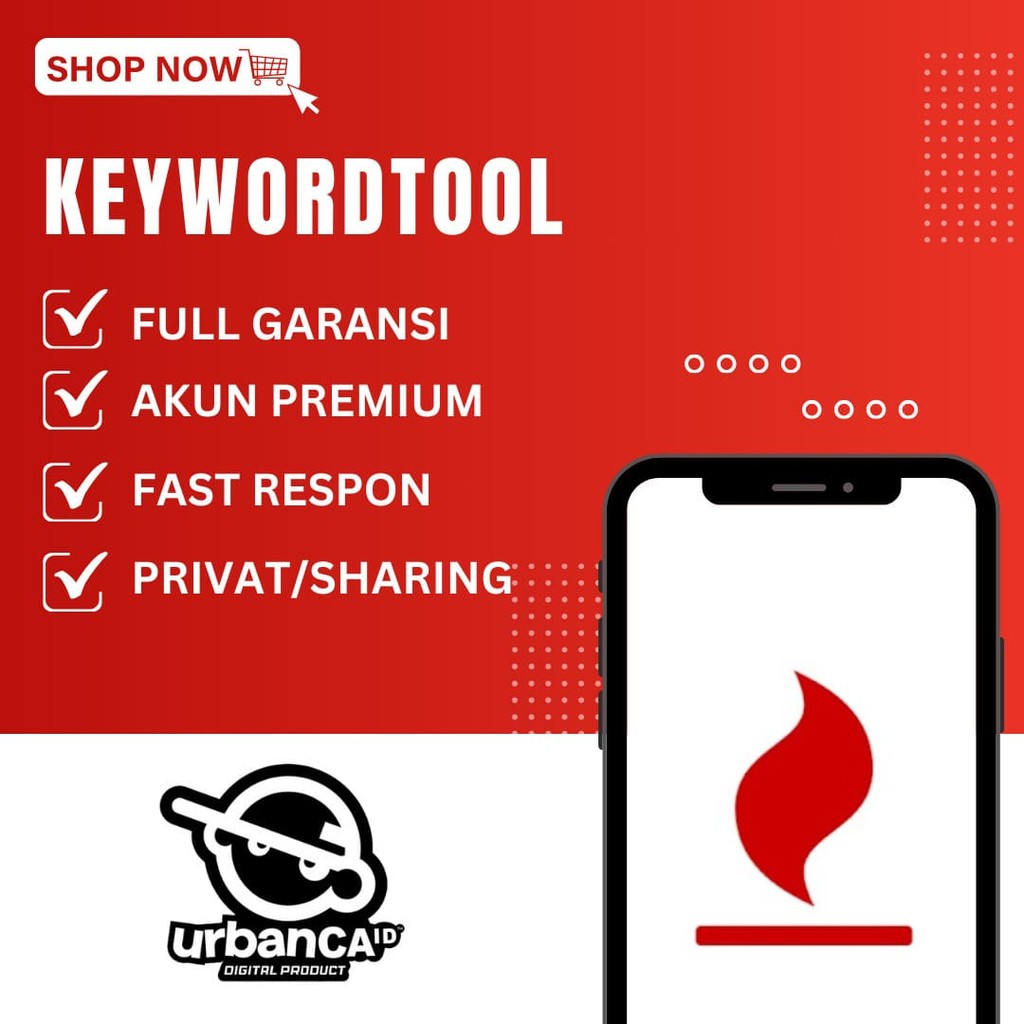 Akun Keywordtool.io Premium 1 Tahun Garansi Full