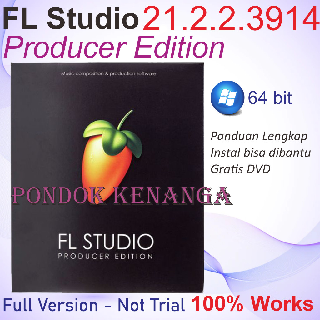 FL Studio Producer Edition - Full Version, Lifetime