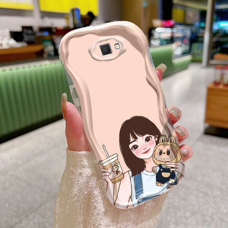 Casing Hp Untuk Samsung Galaxy J7 Prime J2 Prime J7 Prime 2 Case Casing HP Kesing boneka perempuan d