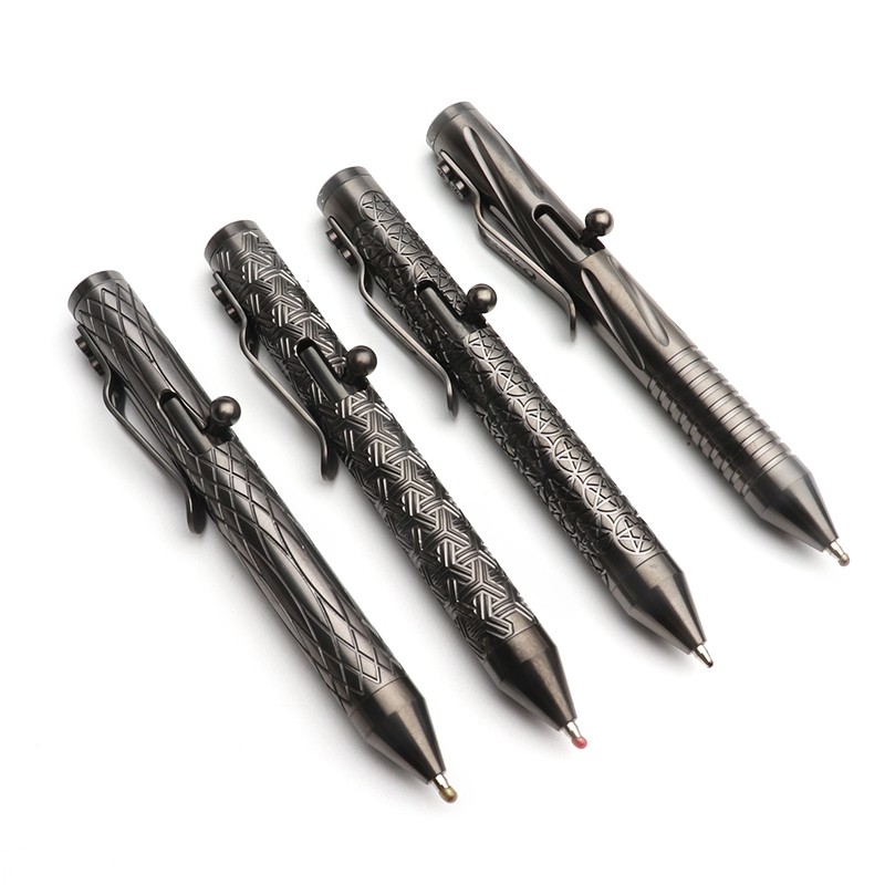 

CNEDC Hitam Titanium Alloy Pena Tarik Baut Pena Alat Portabel Pena Tanda Tangan |DAFD9ED1|