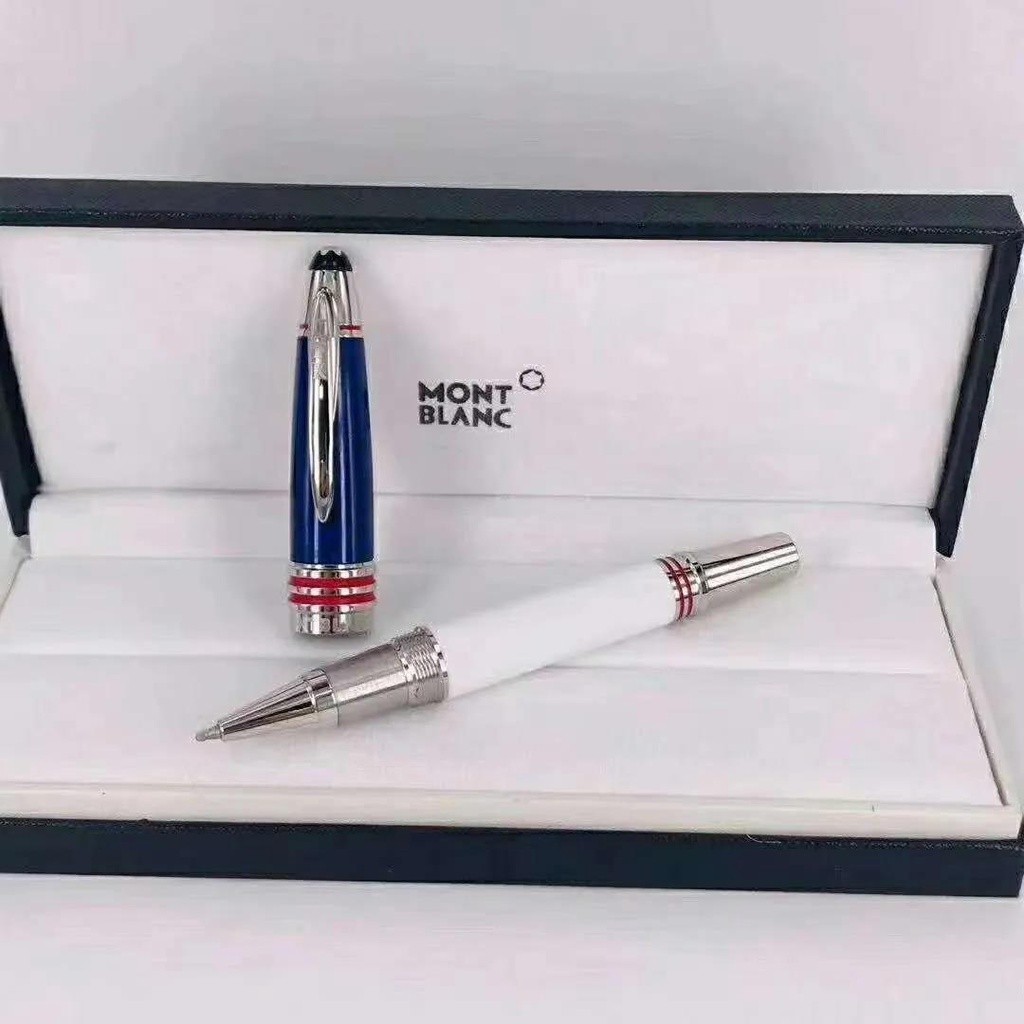 

Pena tanda tangan logam kepala kristal antarbintang pena JFK pena kaligrafi Montblanc klasik bisnis |87E81581|