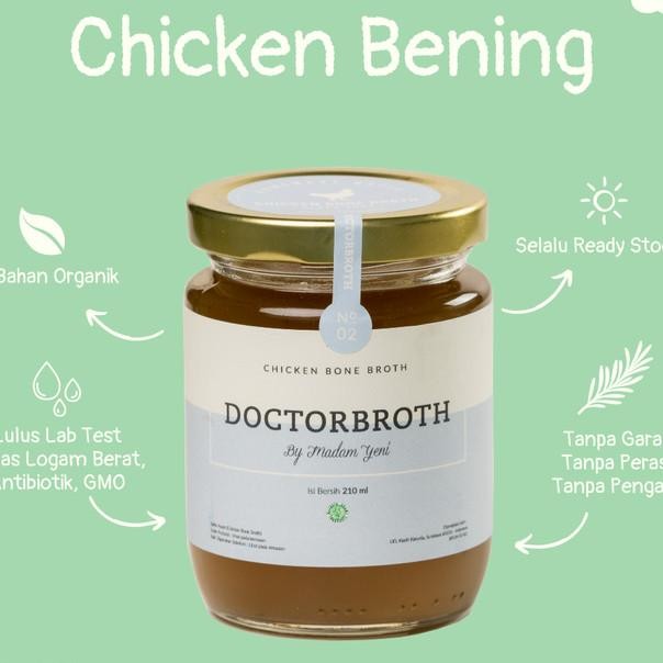 

Doctor Broth - Chien Bening, Kaldu Ayam,Chien Broth Ready Sto!