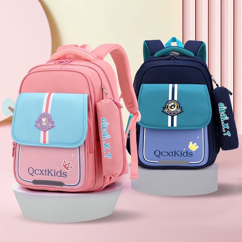 

Tas Sekolah Dengan Tempat Pensil Untuk Anak Laki-laki Perempuan Tas Ransel Super Ringan Bebas Beban Anak-anak Inggris 6-12 Tahun |siRU1C7J|