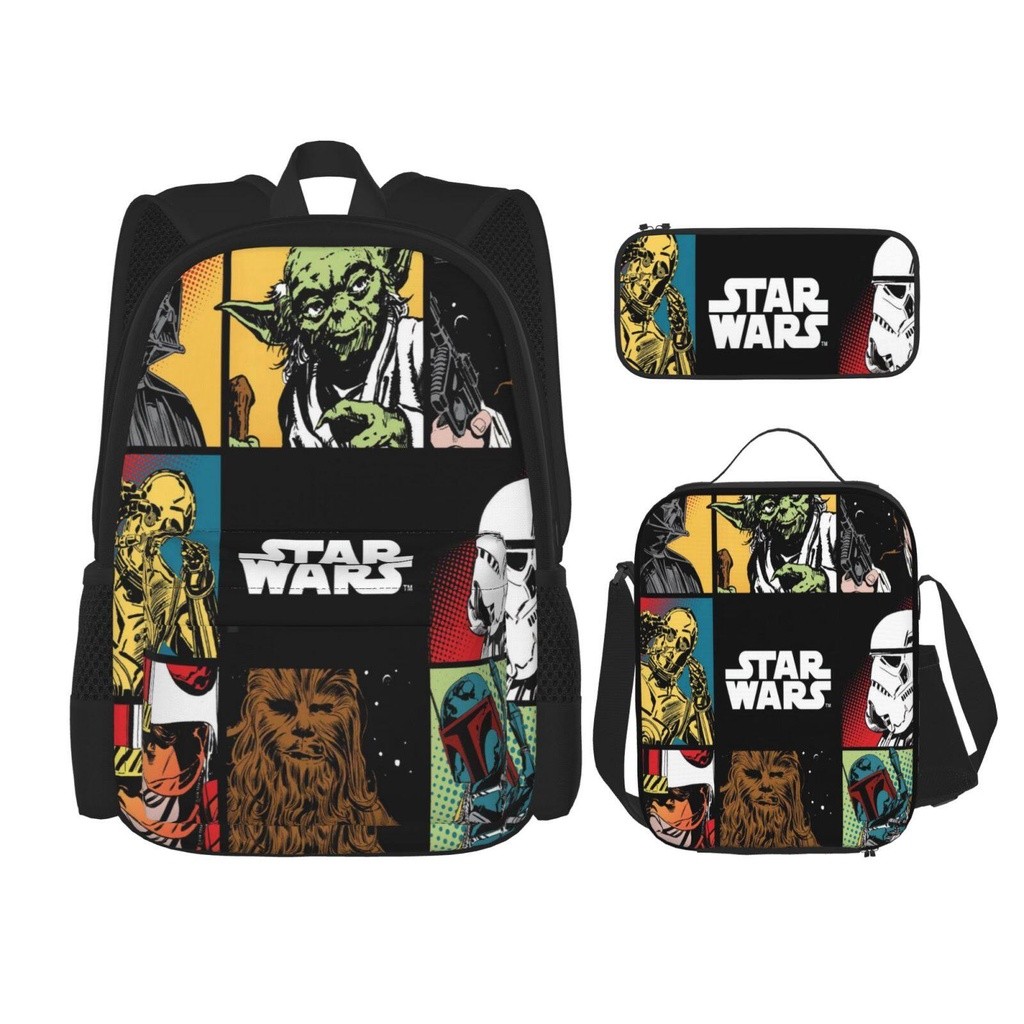 

Ransel Star War untuk Anak Laki-laki dan Perempuan, Set Ransel Anak Tas Sekolah dengan Kotak Pensil dan Tas Makan Siang Kombinasi Setelan Tiga Potong |CF840720|