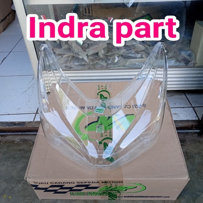 kaca mika lampu depan motor vario 110 f1 led