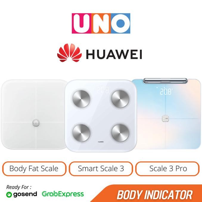 HUAWEI Smart Scale / 3 / 3 Pro Body Indicators - Timbangan Badan IQB