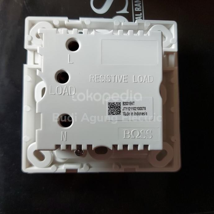 Saklar Kartu B2031Ekt (Include Kartu) Merk Boss. Saklar Kartu Hotel